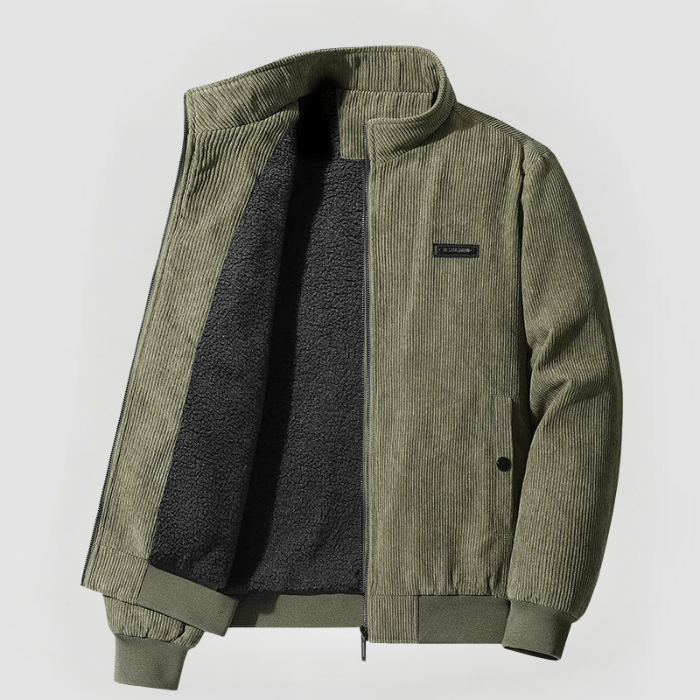 RAPHAEL - CORDUROY JACKET WITH FLEECE LINING