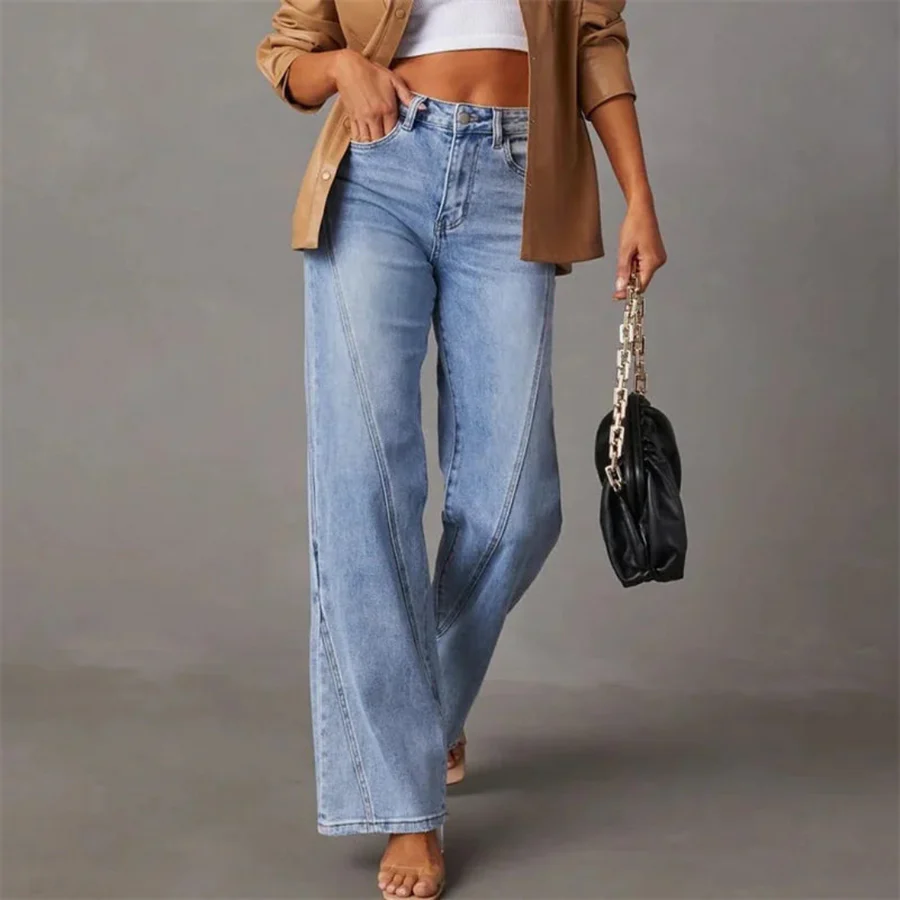 EVELYN - HIGH WAIST WIDE JEANS